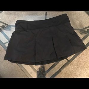 Black Lululemon Skirt
